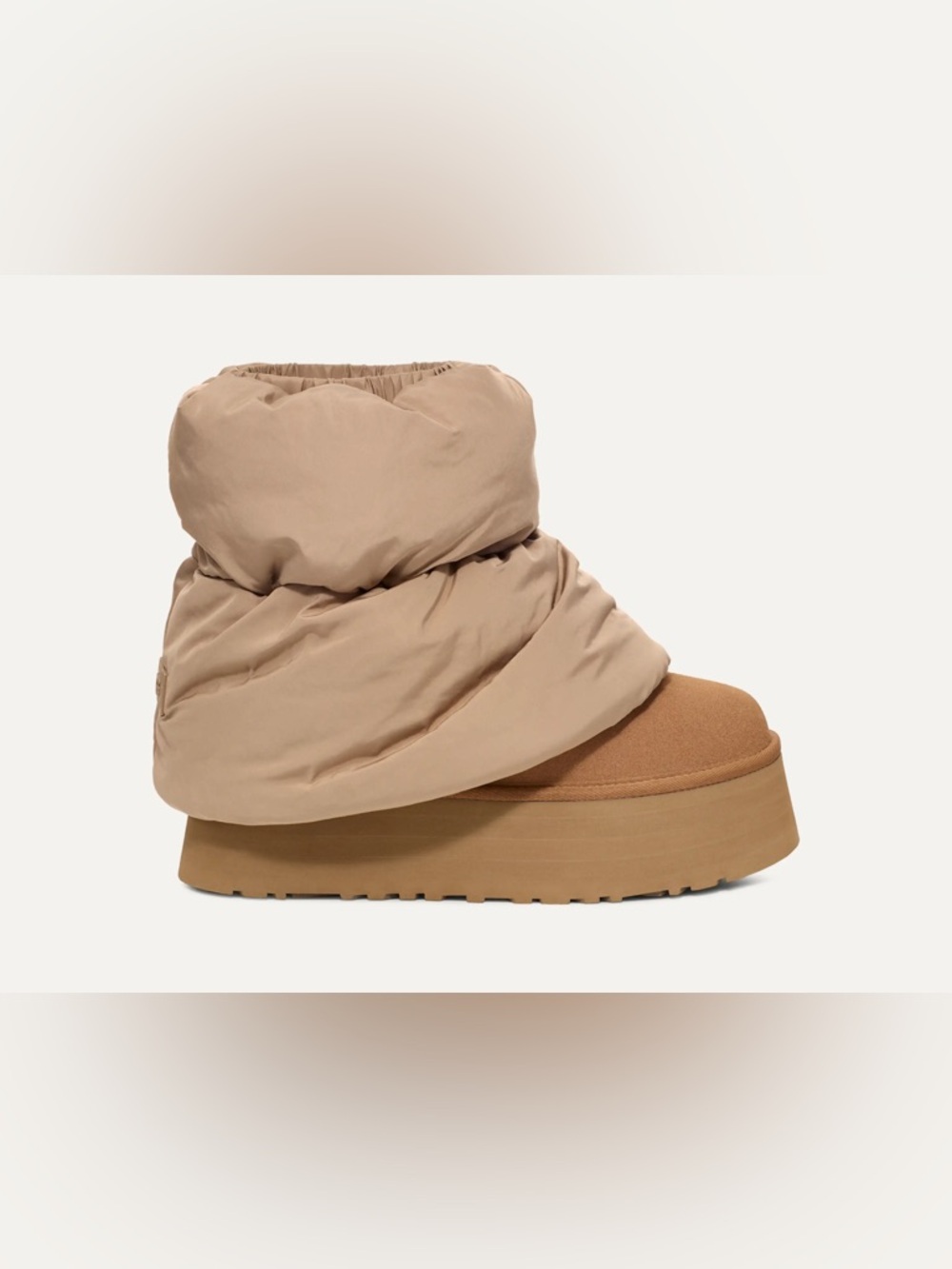 Ugg Classic Mini Dipper Puffer chestnut